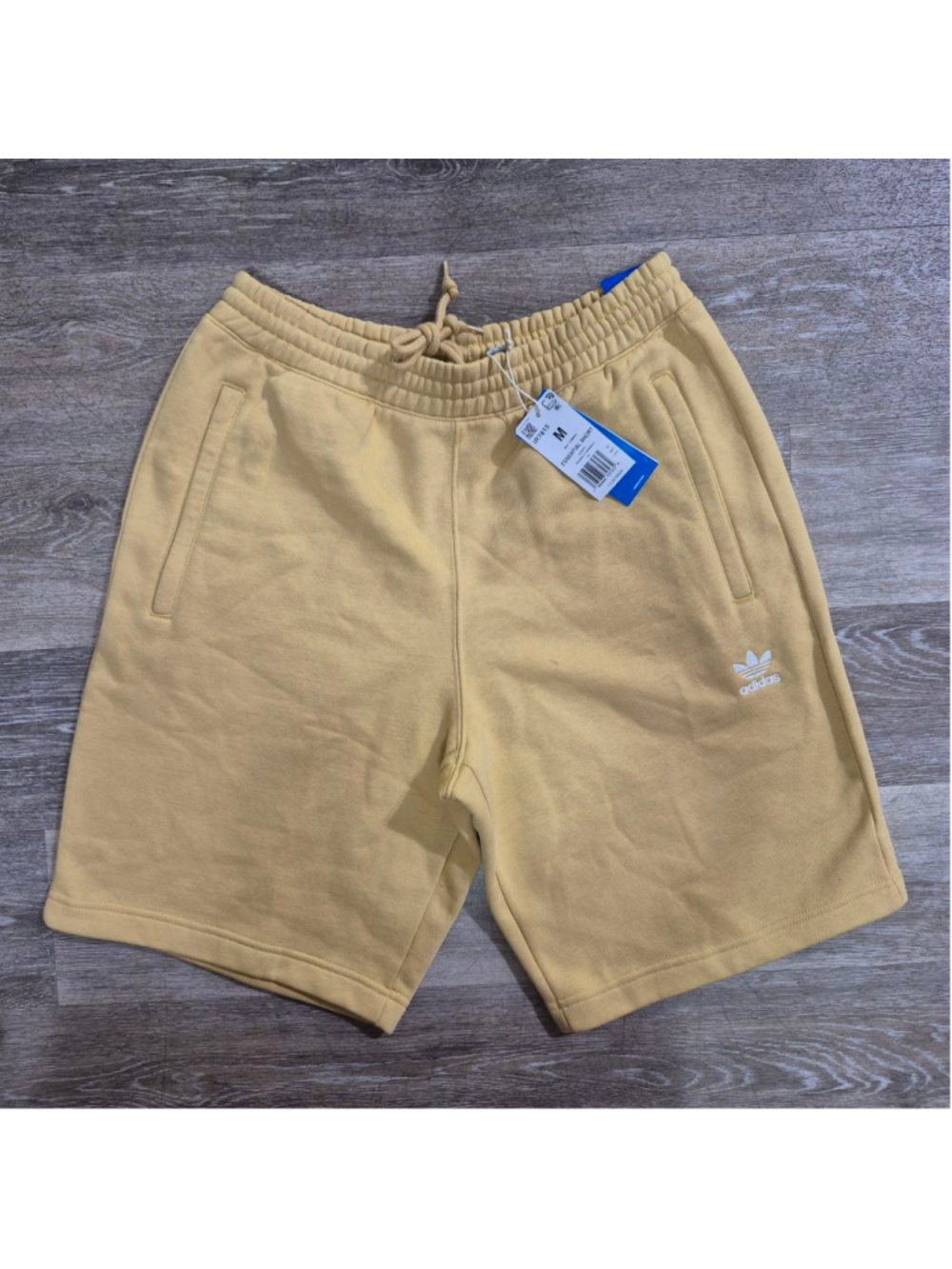 Men's Adidas Athletic Shorts in mustard, Size M